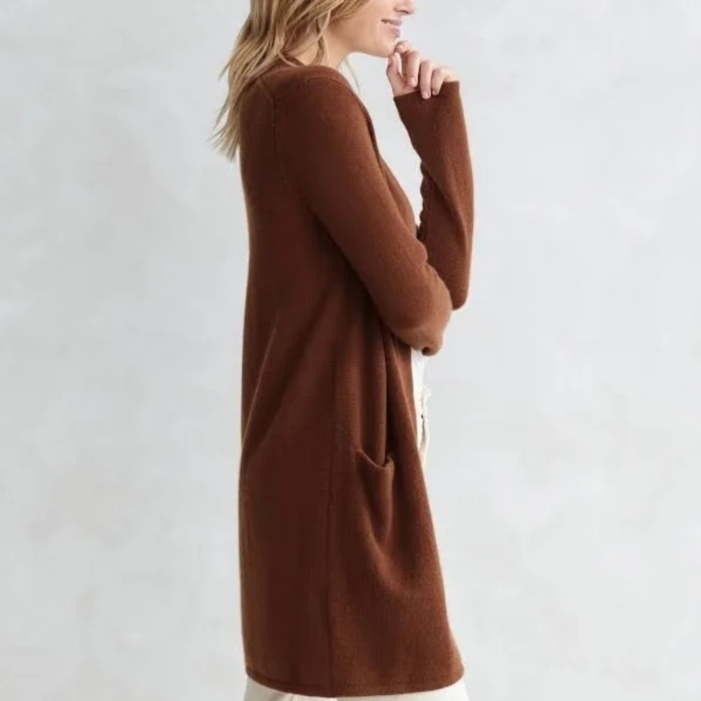 Jenni Kayne Cashmere Cardigan Sweater Coat - Picture 2 of 11